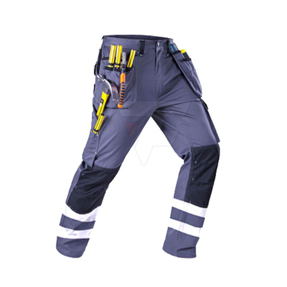 Breathable Lightweight Men's Working Pants Men Workwear Casual Work Pants with 8 Pockets