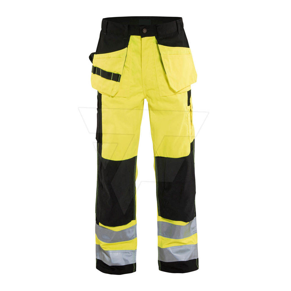 Safety Work Trousers Multi pockets Work Pants Men Reflective Hi Vis Workwear Trousers High Quality Customized Working Pants