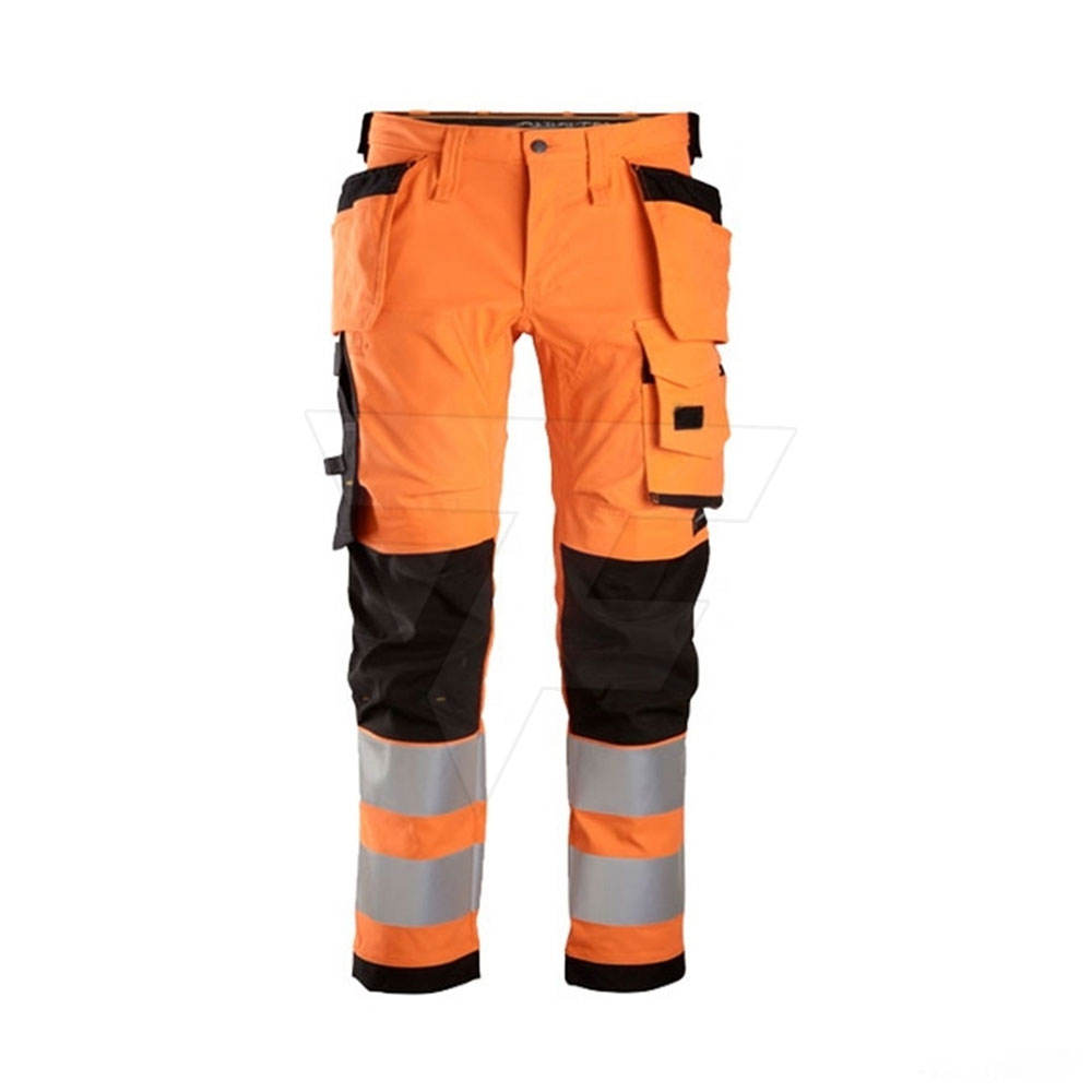 Safety Work Trousers Multi pockets Work Pants Men Reflective Safety Working Pant