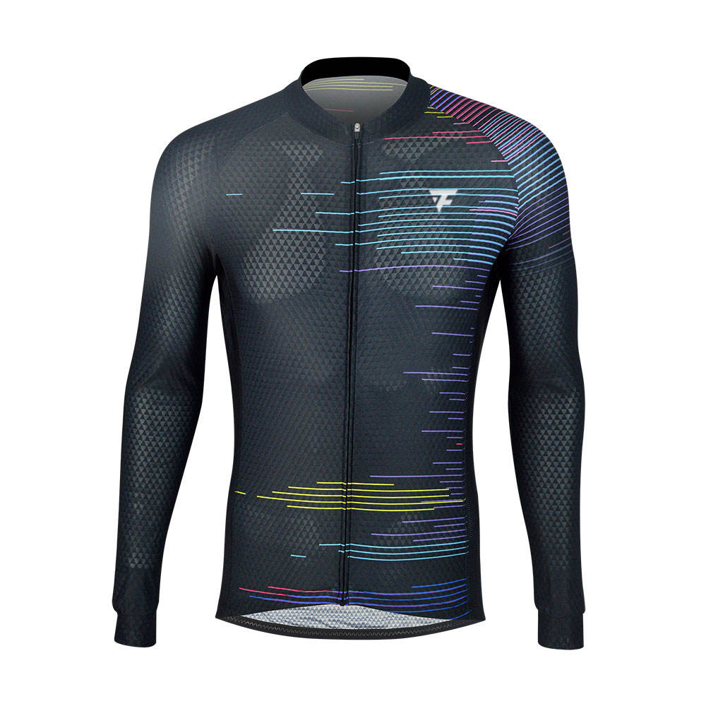 Custom Men Sublimation Cycling Jersey Clothing Best Team Bike Shirts Wholesale Manufacturer Long Sleeve Jersey