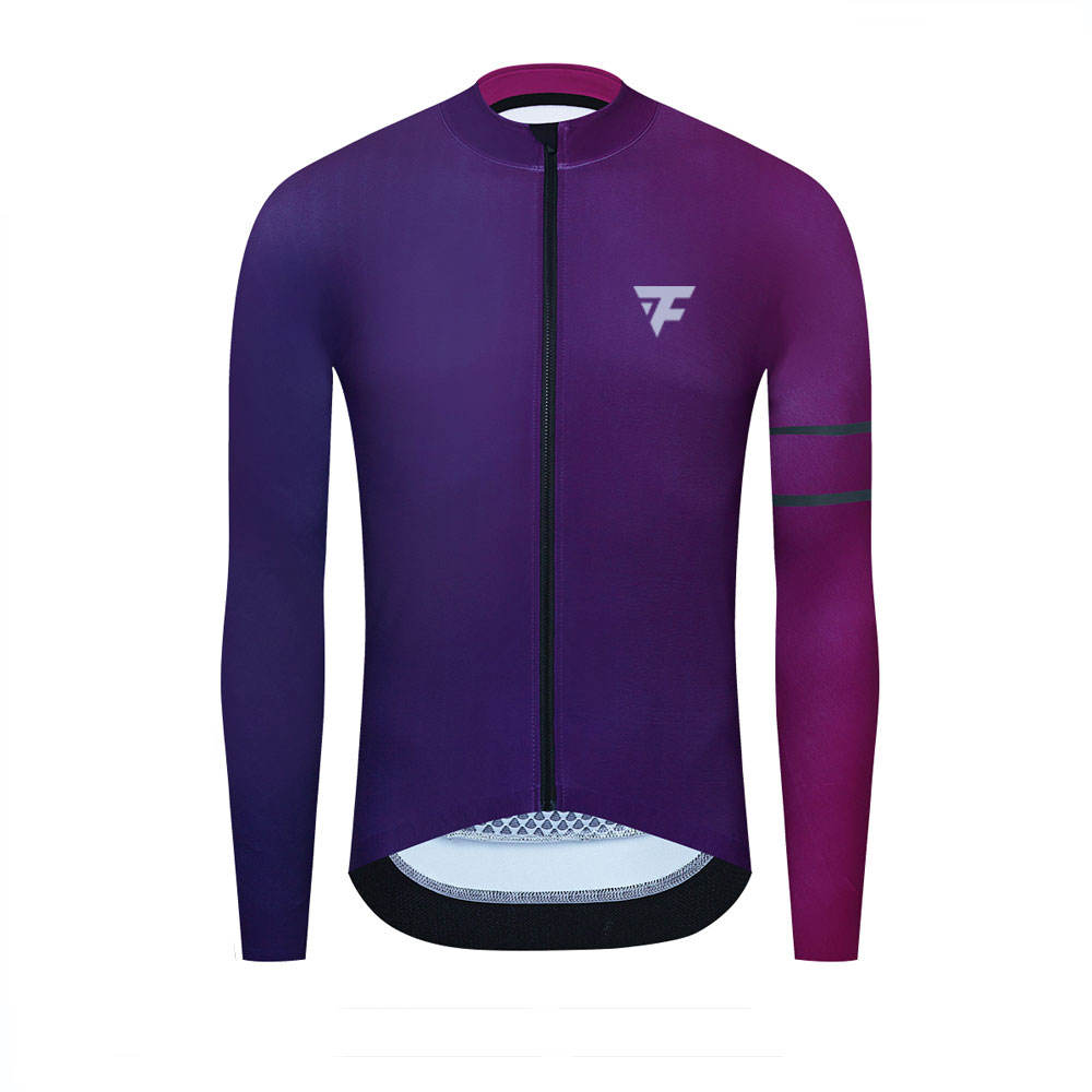 Summer Team Cycling Jersey Mtb Bicycle Clothing Bike Wear Clothes Men's Long Sleeve Cycling Jersey