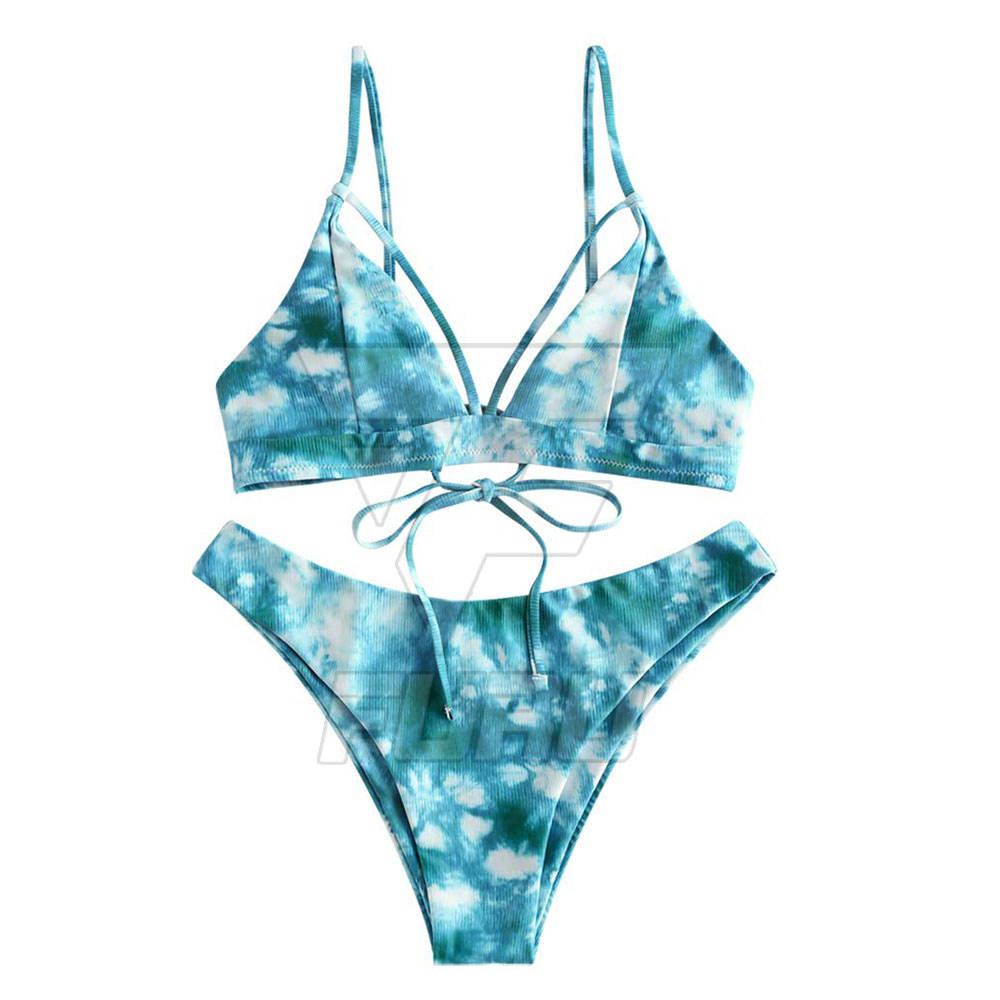 Manufactory Plus-Size Woman Swimming Bikini Full Printing Women Summer Beach Wear Bikinis