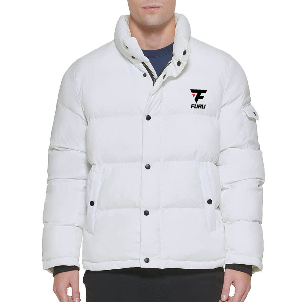 Fashion Outdoor OEM Men Winter Jacket New Design Cheap Price Men Bubble Jacket Winter Zipper Bubble Jackets