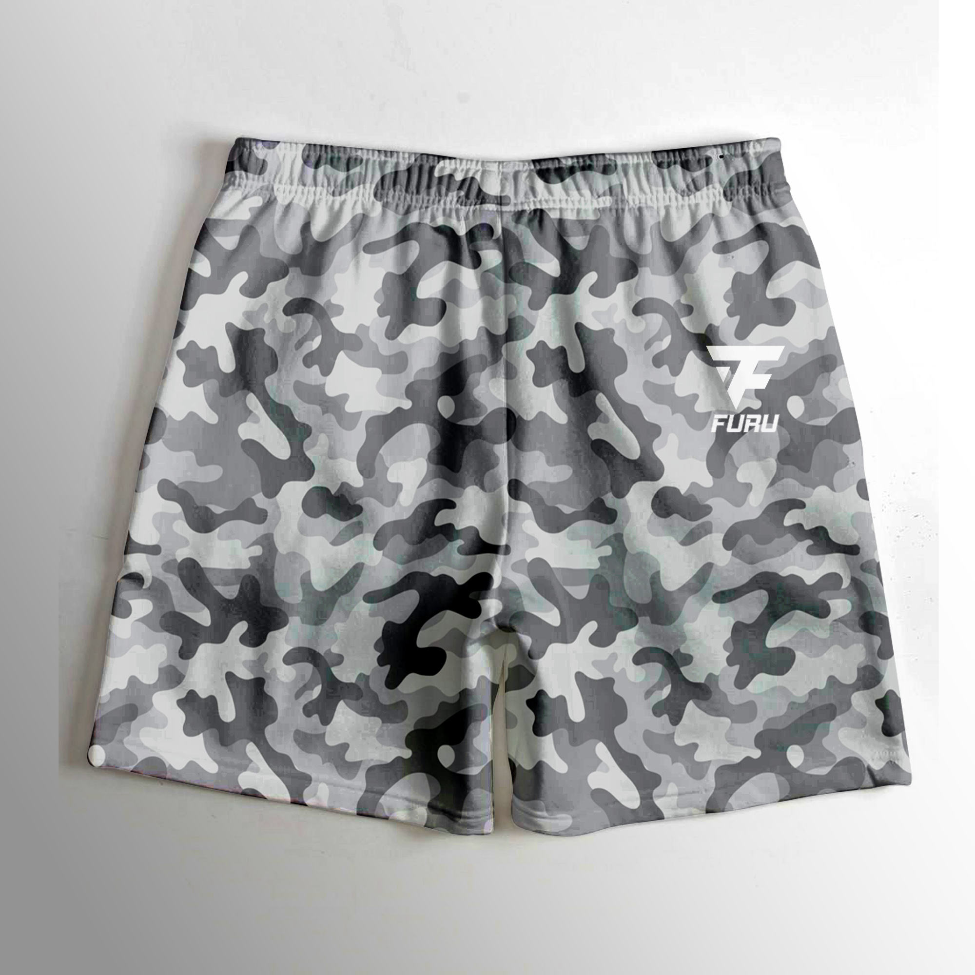 French Terry Camo Shorts For Men's & Men Beach Shorts & Cargo Shorts For Men's
