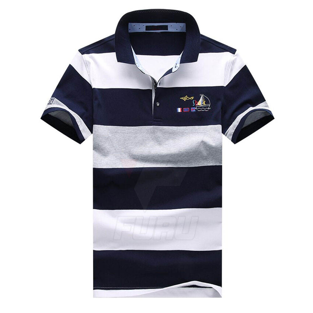 Wholesale Slim Fit Men's Polo T-Shirt Cheap Custom Best Selling Quick Dry Men Embroidery Polo T-Shirt For Online Sale